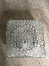 Hustadt Leuchten Lamp Sconce Mid Century Bubble Crystal Glass 1950 FREE DELIVERY na sprzedaż  PL