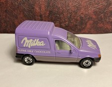 Matchbox 1:54 Ford Courier Van Milka roxo base rara variação 1992 chocolate comprar usado  Enviando para Brazil