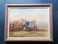 Contemporary landscape oil for sale  SOUTHWELL
