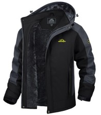 Jaquetas masculinas impermeáveis de lã grossas inverno caminhada casacos de esqui roupas masculinas comprar usado  Enviando para Brazil