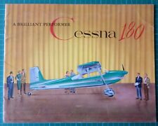 Cessna 180 brochure for sale  TUNBRIDGE WELLS