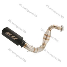 Silenciador silenciador tubo de ligação frontal sistema de escape deslizante 2" para BMW G310GS G310R comprar usado  Enviando para Brazil