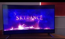 Panasonic curved 4k for sale  UK
