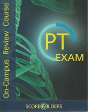 Scorebuilders PT Exam: On-Campus Review Course (2015) comprar usado  Enviando para Brazil