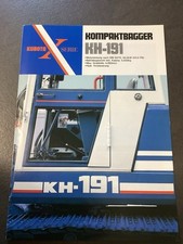 Baumaschinen prospekte kubota gebraucht kaufen  Neumagen-Dhron