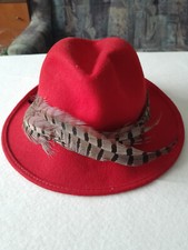 Damen hut feder gebraucht kaufen  Schönwald