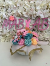 Bouquet fiori cera usato  Napoli