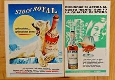 Pubblicità vintage advertisin usato  Novara