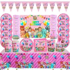 Pink cocomelon party for sale  STOCKPORT