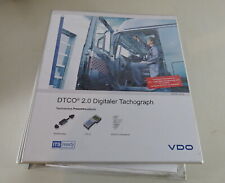 Tacógrafo digital manual técnico VDO DCTO 2.0 de 2012 comprar usado  Enviando para Brazil