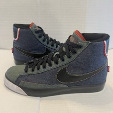 Nike Blazer Premium Mid Selvage Denim 👖SKU 366962-401 EUA Tamanho 8 "Mac Miller", usado comprar usado  Enviando para Brazil