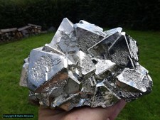 Pyrit ktaeder huanzala gebraucht kaufen  Weiden