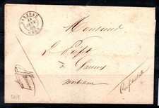 1849 lettera vorphila usato  Bitonto
