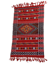 Usado, Tapete feito à mão Kilim Marrocos - lote de 2 peças diferentes comprar usado  Enviando para Brazil