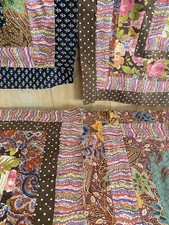 Vintage french patchwork d'occasion  Bourg-de-Péage