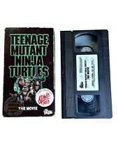 1990 Teenage Mutant Ninja Turtles The Movie VHS Promotional Not for Resale comprar usado  Enviando para Brazil