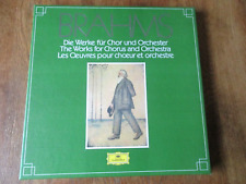 Brahms - The Works for Chorus & Orchestra / Sinopoli / DG 2741 019 / Ed1 4LP NM segunda mano  Embacar hacia Mexico