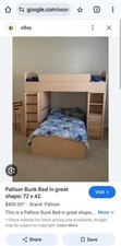 Palliser bunk bed for sale  Kansas City