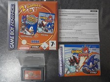 Usado, 2 in 1 sonic pinball party + battle nintendo GBA game boy advance complet NOE comprar usado  Enviando para Brazil