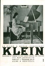 Publicité ancienne piano d'occasion  France