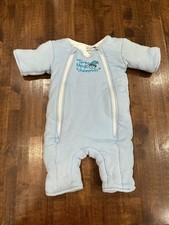 Baby Merlin’s Magic Sleepsuit Grande 6-9 Meses Swaddle Sleep Boys Azul comprar usado  Enviando para Brazil