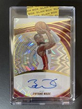 2022-23 Panini Revolution Dwayne Wade Fractal autógrafo 09/75 - Cartão #A-DWW comprar usado  Enviando para Brazil