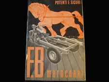 Brochure pieghevole 1938 usato  Catania
