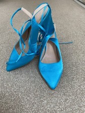 Turquoise satin prom for sale  FALKIRK