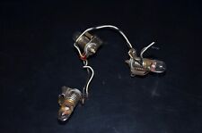 Três Vintage Edison Soquetes lâmpada E10 com lâmpadas de 18V 0.1A (lâmpada De Dial, piloto) comprar usado  Enviando para Brazil