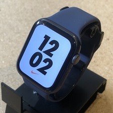 Apple Watch Series 6 Nike (GPS) 44mm estojo de alumínio com nova pulseira esportiva azul Abyss P/M comprar usado  Enviando para Brazil
