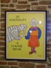 Affiche ancienne entoilee d'occasion  Viels-Maisons