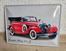 Retro blechschild mercedes gebraucht kaufen  Marktleuthen