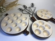 Lot poêlons escargots d'occasion  Meulan en Yvelines
