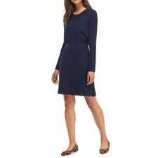 Vestido de malha feminino GAL MEET GLAM M Tiffany azul marinho manga longa comprimento do joelho , usado comprar usado  Enviando para Brazil