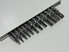 Juego de controladores de enchufe de broca estándar Snap On USA 212EFTXY 1/4" y 3/8" Drive 12 piezas TORX segunda mano  Embacar hacia Mexico