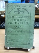John lillywhite cricketers for sale  HUDDERSFIELD