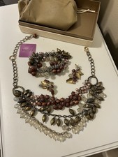 Antigo Conjunto de Colar de Contas Penduradas Bronzo Italia Demi Parure Marrom Ouro Rosa cha cha comprar usado Antigo Conjunto de Colar de Contas Penduradas Bronzo Italia Demi Parure Marrom Ouro Rosa cha cha comprar usado  Enviando para Brazil
