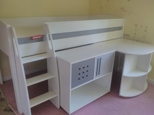 Stompa midsleeper bed for sale  NORWICH