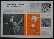 Child size rickshaw for sale  Diamond Point