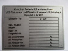 Typenschild traktor fortschrit gebraucht kaufen  Deutschland