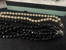 Two necklaces sterling for sale  LITTLEHAMPTON