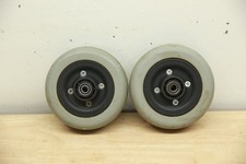PAR de pneus de rodas rodízio para cadeira elétrica Invacare PRONTO, TDX 3 4 5 Storm Nutron comprar usado  Enviando para Brazil