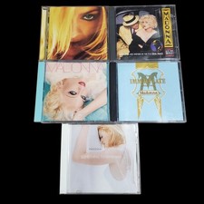 Madonna CD Lot Erotica Like a Virgin Material Girl Papa Don't Preach Vogue comprar usado  Enviando para Brazil