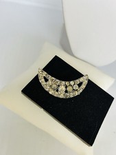 Vintage silvertoned rhinestone for sale  LEATHERHEAD