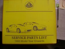 Esprit parts manual for sale  HALESOWEN