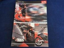 Catalogue depliant aprilia d'occasion  Saint-Cyr-sur-Mer