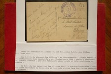 Cachet ffi bataillon d'occasion  Theix