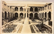 Cartão postal vintage original claustro jardim mosteiro carmelita 1930! comprar usado  Enviando para Brazil