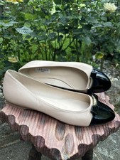 L.k.bennett flat leather for sale  ROMFORD