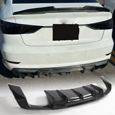 Kits de lábios difusor traseiro fibra de carbono para Audi A3 Sline S3 Sedan 2013-2016 comprar usado  Enviando para Brazil